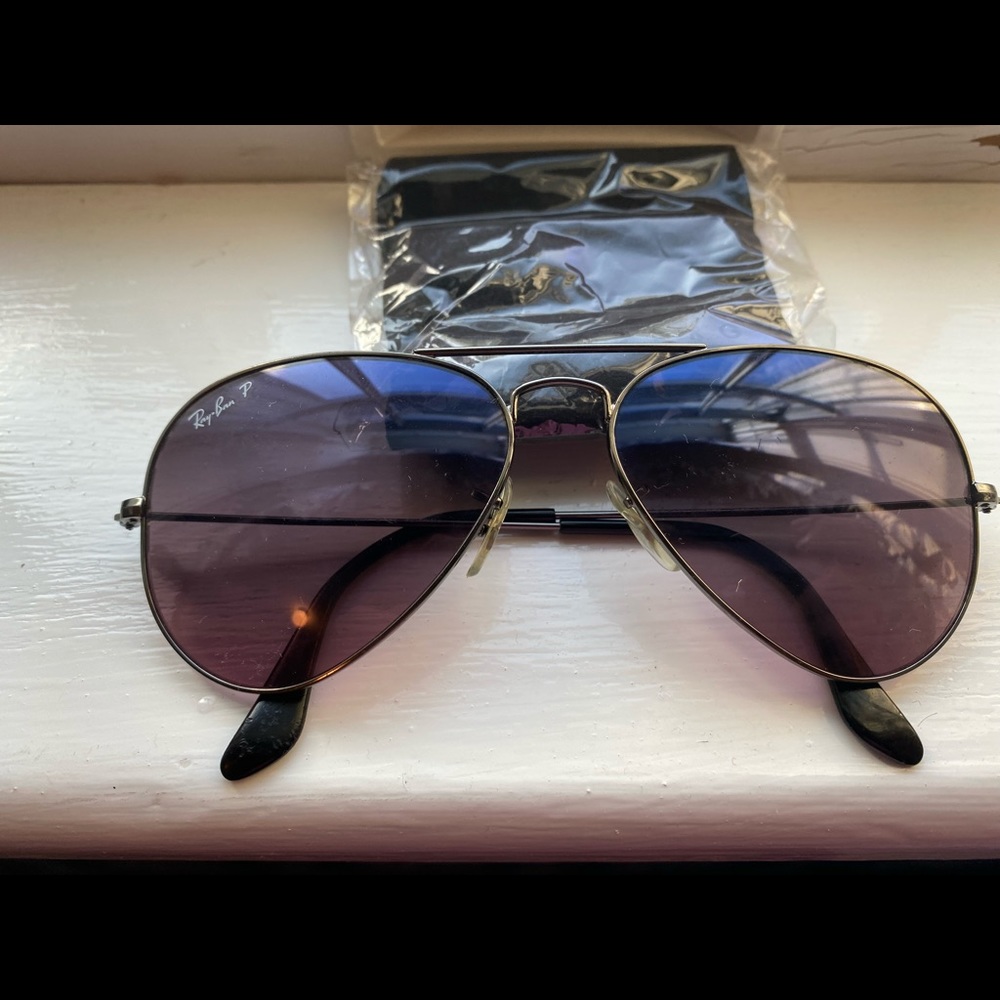 Polarized Ray-ban aviator classic sunglasses